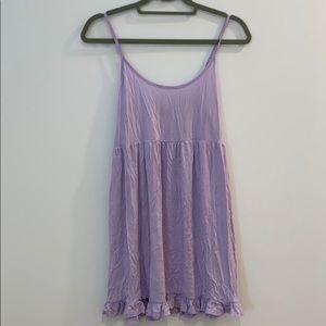 Lilac Cotton Dress